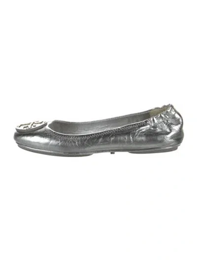 Pre-owned Tory Burch Leather Ballet Flats