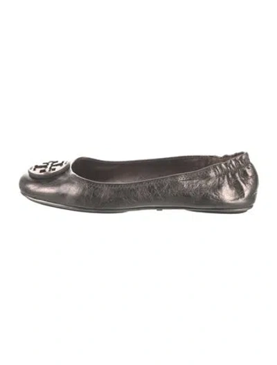 Pre-owned Tory Burch Leather Ballet Flats