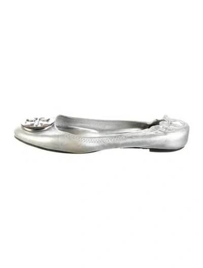 Pre-owned Tory Burch Leather Ballet Flats