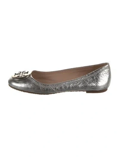 Pre-owned Tory Burch Leather Ballet Flats