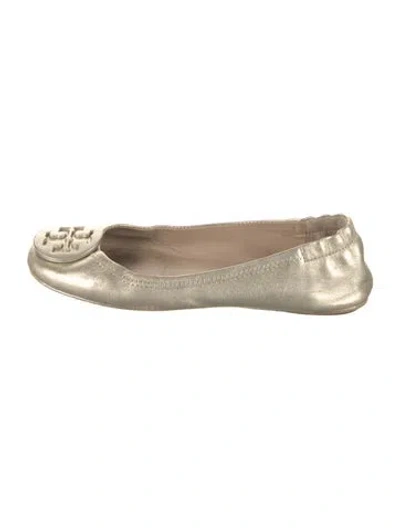 Pre-owned Tory Burch Leather Ballet Flats