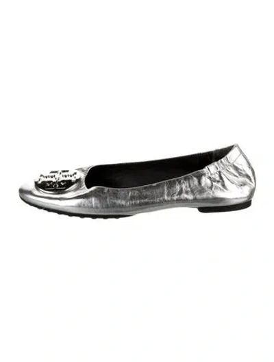 Pre-owned Tory Burch Leather Ballet Flats