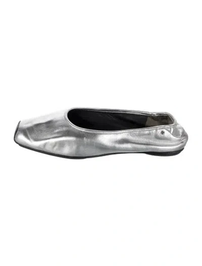 Pre-owned Tory Burch Leather Ballet Flats
