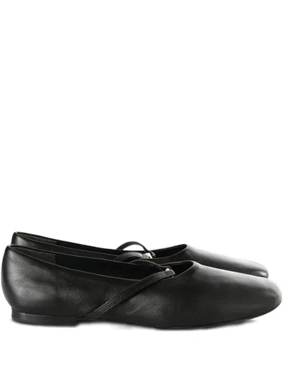 TORY BURCH LEATHER BALLET FLATS