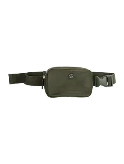 Pre-owned Tory Burch Leather Belt Bag In Green