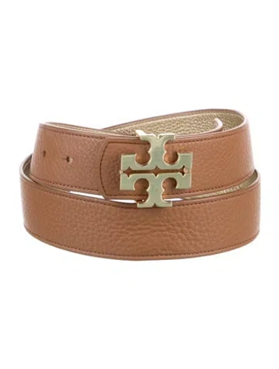 Pre-owned Tory Burch Leather Belt In Multi