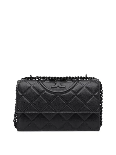 Tory Burch Leather Black Shoulder Bag