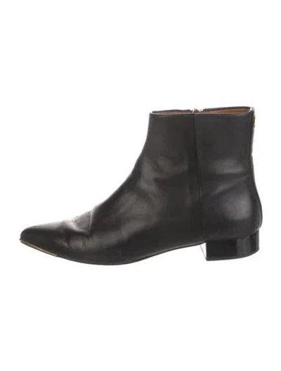 Pre-owned Tory Burch Leather Boots In Multi