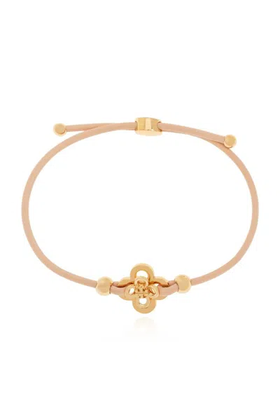 Tory Burch Leather Bracelet In Pink