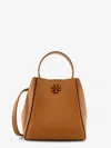 Tory Burch Leather Bucket Bag In Sand