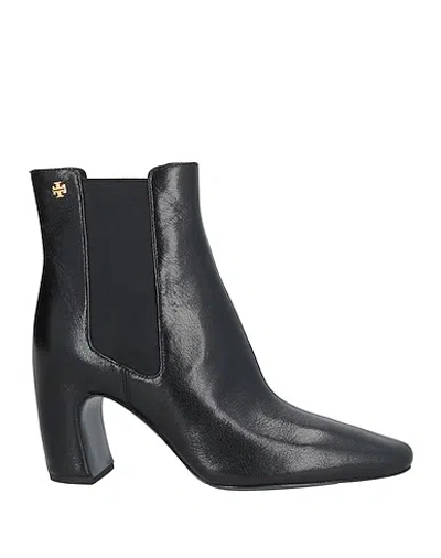 Tory Burch Leather Chelsea Boots In Black
