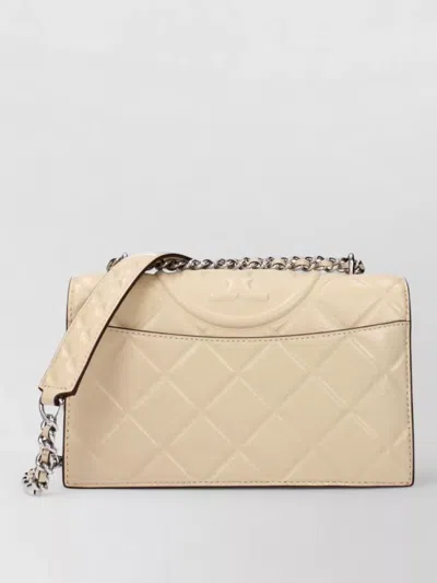 Tory Burch Leather Clutch Bag In Pink