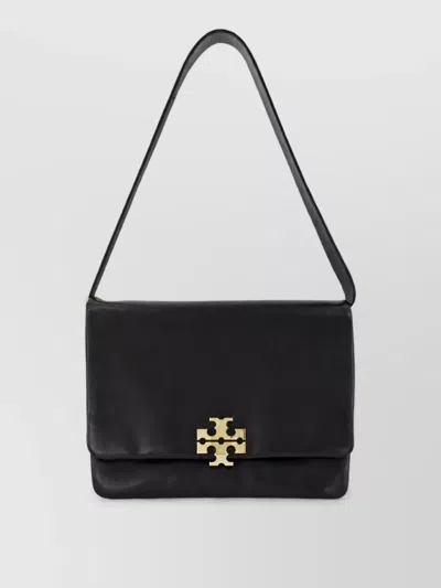 Tory Burch Leather Clutch Bag In Black