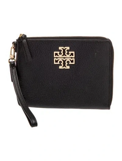 Pre-owned Tory Burch Leather Clutch In Blue