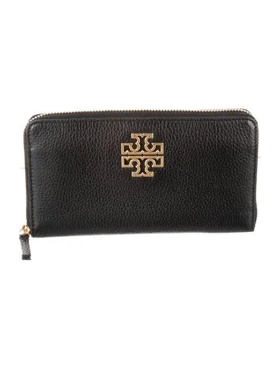 Pre-owned Tory Burch Leather Continental Wallet In Multi