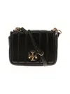 Tory Burch Leather Crossbody Bag In Black