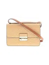 Tory Burch Leather Crossbody Bag In Neutral
