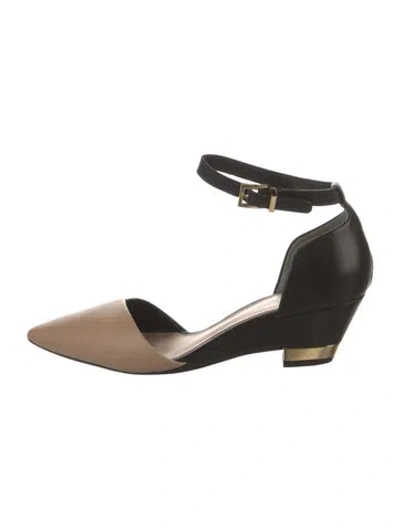 Pre-owned Tory Burch Leather D'orsay Pumps