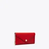 Tory Burch Leather Envelope Long Wallet