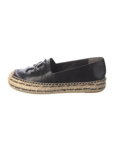 Pre-owned Tory Burch Leather Espadrilles