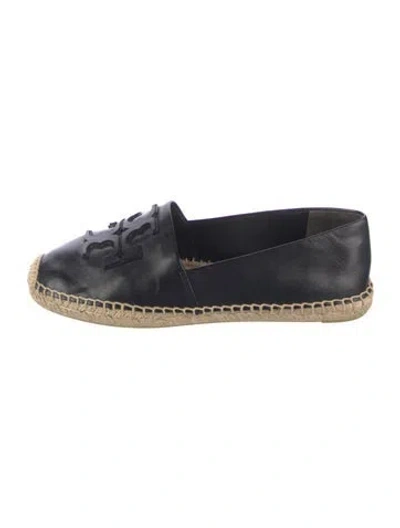 Pre-owned Tory Burch Leather Espadrilles In Blue