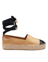 TORY BURCH TORY BURCH LEATHER ESPADRILLES