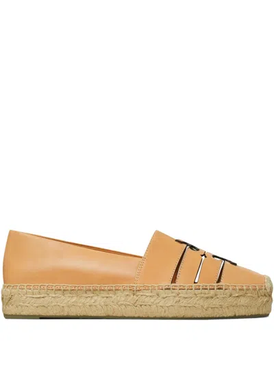 TORY BURCH LEATHER ESPADRILLES