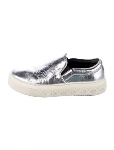 Pre-owned Tory Burch Leather Flats