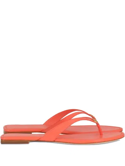 Tory Burch Leather Flip Flops