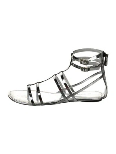 Pre-owned Tory Burch Leather Gladiator Sandals