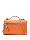 Tory Burch Mini Top Handle Clutch Detachable Strap In Orange