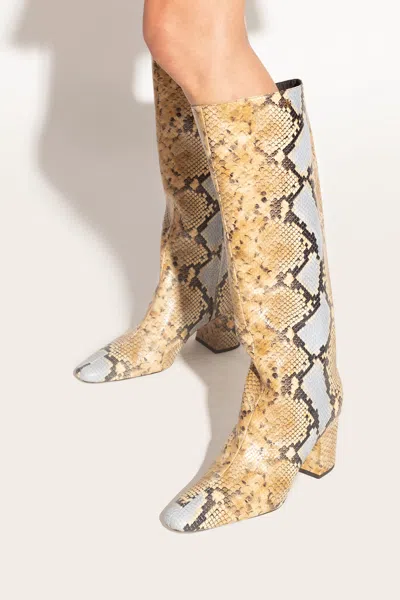 TORY BURCH TORY BURCH LEATHER HEELED KNEE-HIGH BOOTS