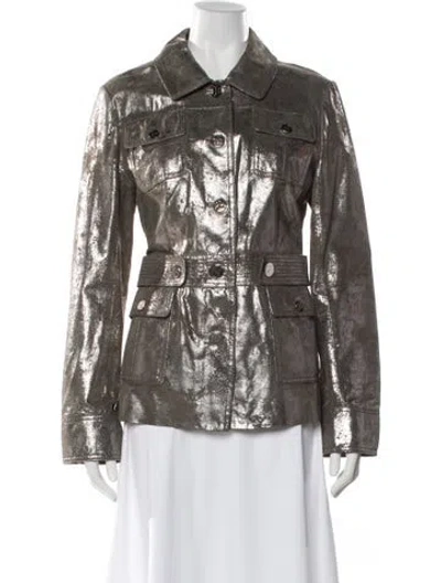 Pre-owned Tory Burch Leather Jacket