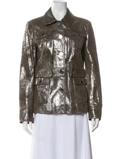 Pre-owned Tory Burch Leather Jacket