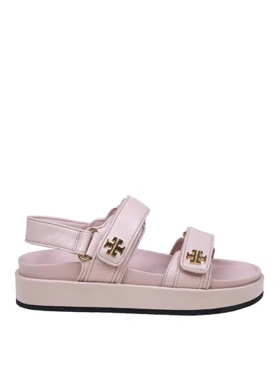 Tory Burch Leather Kira Sandals In Pink