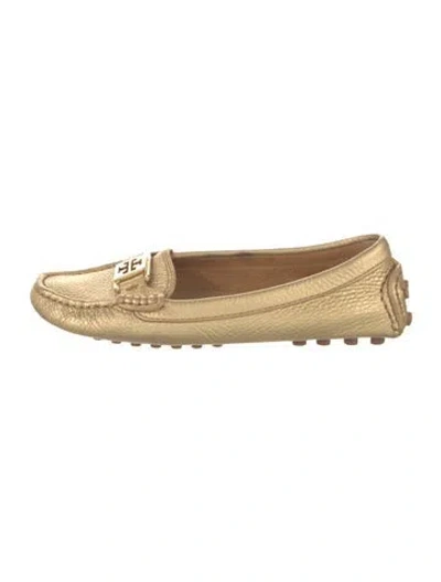 Pre-owned Tory Burch Leather Loafers