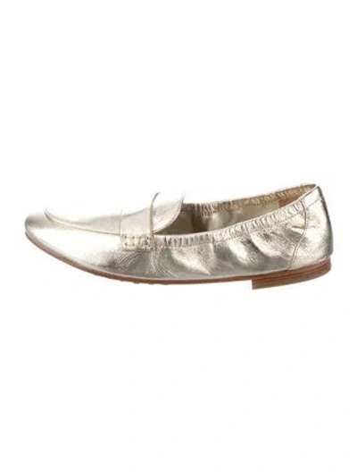 Pre-owned Tory Burch Leather Loafers