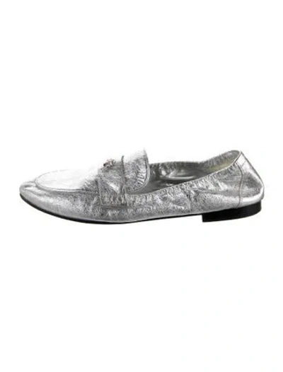 Pre-owned Tory Burch Leather Loafers