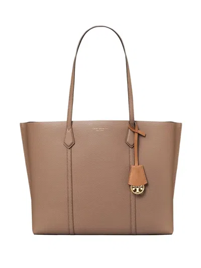 Tory Burch Handtasche Mit Logo-print In Brown