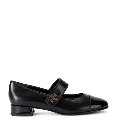 TORY BURCH LEATHER MARY JANE PUMPS 25
