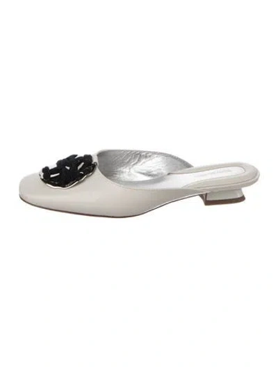 Pre-owned Tory Burch Leather Mules