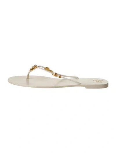 Pre-owned Tory Burch Leather In Neutrals