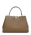 Tory Burch Eleanor Satchel In Brown