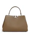 Tory Burch Eleanor Satchel In Brown