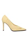 Tory Burch Leather Pointed-toe High Heels In Multi