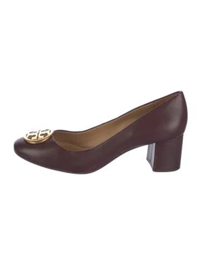 Pre-owned Tory Burch Leather Pumps In Multi