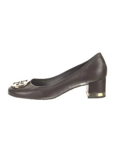 Pre-owned Tory Burch Leather Pumps In Multi