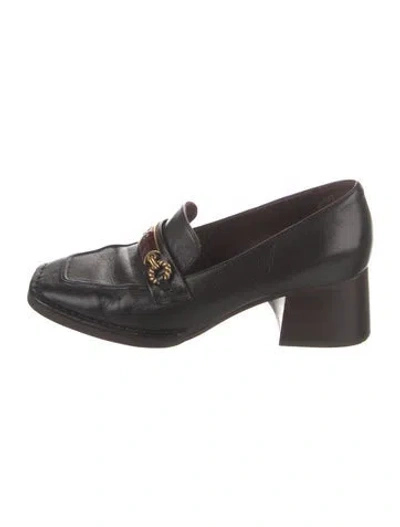 Pre-owned Tory Burch Leather Pumps In Multi