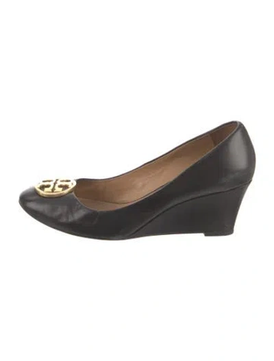 Pre-owned Tory Burch Leather Pumps In Multi