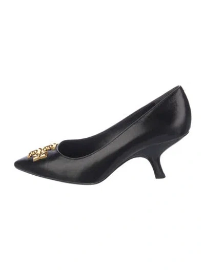 Pre-owned Tory Burch Leather Pumps In Multi